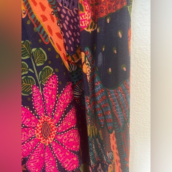 FARM Rio Cool Macaw Navy Floral Maxi Dress - Picture 10 of 12